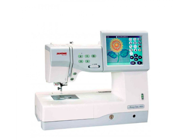 چرخ خیاطی ژانومه اتوماتیک لمسی مدل MC11000 - Image 1