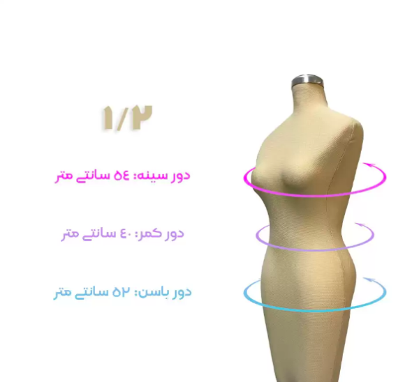 مانکن کرم سوزن خور آموزشی سایز 1/2 - Image 1